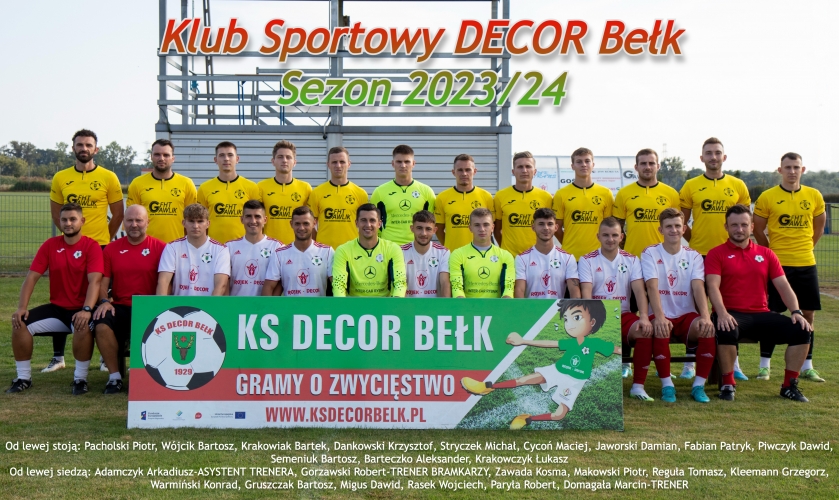 KS Decor Bełk  - sezon 2023/2024